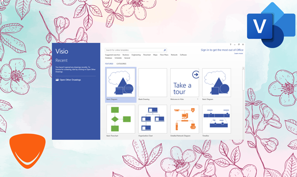 Modern experience With Visio 2021 Professional