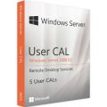 Windows Server 2008 R2 RDS - 5 User CALs, Client Access Licenses: 5 CALs, image 