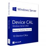 Windows Server 2012 RDS - 10 Device CALs, Client Access Licenses: 10 CALs, image 