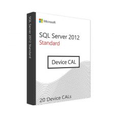 SQL Server 2012 Standard - 20 Device CALs, Client Access Licenses: 20 CALs, image 
