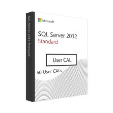 SQL Server 2012 Standard - 50 User CALs, Client Access Licenses: 50 CALs, image 