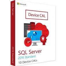 SQL Server Standard 2016 - 10 Device CALs, Client Access Licenses: 10 CALs, image 