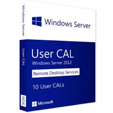 Windows Server 2012 RDS - 10 User CALs, Client Access Licenses: 10 CALs, image 