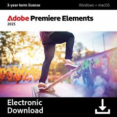 Adobe Premiere Elements 2025, Versions: Windows, Type of license: New, image 