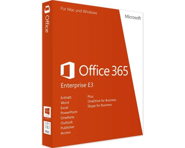 Office 365 E3, Runtime: 1 Year, Device: 25 Devices, image 