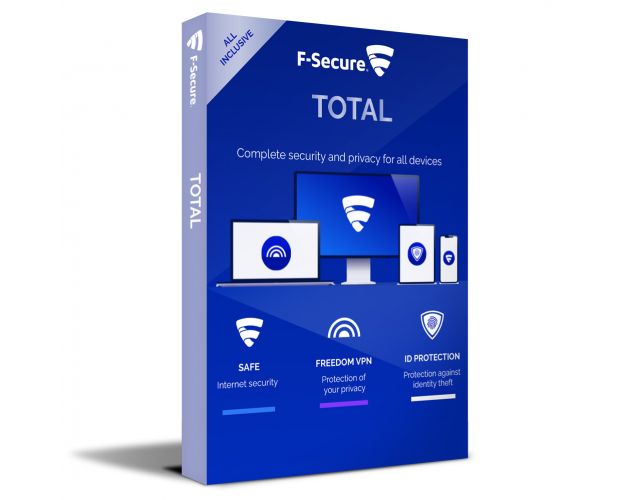 F-Secure Total Security & VPN  2024-2025, Runtime: 1 year, Devices: 5 Devices, image 