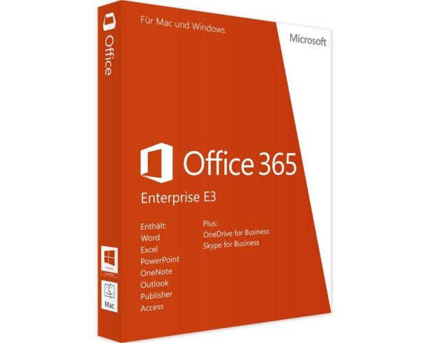 Office 365 E3, Runtime: 1 Year, Device: 5 Devices, image 