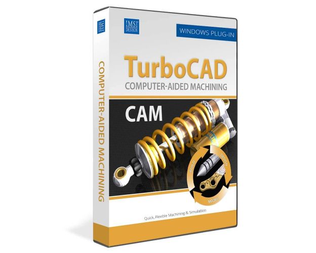 CAM Plug-in for TurboCAD Platinum 2019/2020, image 