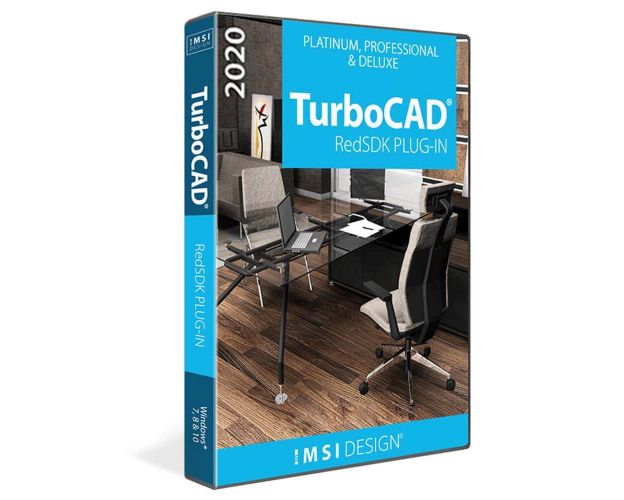 RedSDK Plug-in for TurboCAD 2020, English, image 