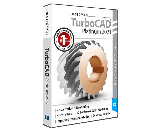 TurboCAD 2021 Platinum, English, image 