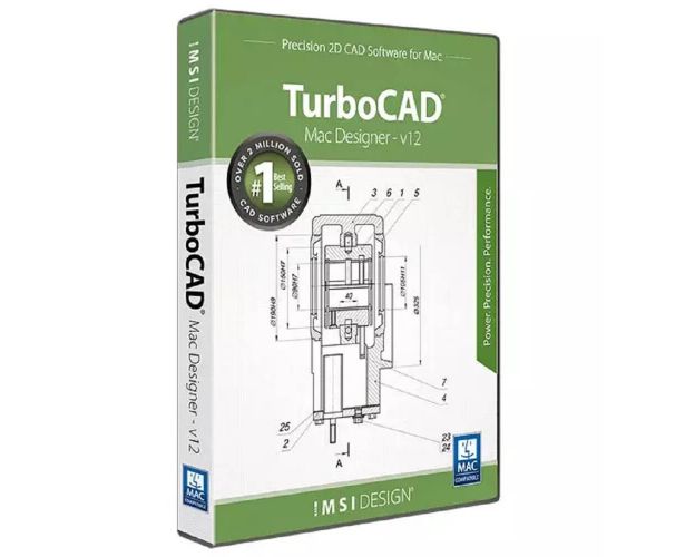 TurboCAD Mac Designer 2D V12, image 